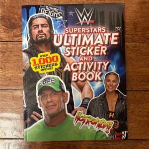 New WWE Superstars Ultimate Sticker & Activity Book